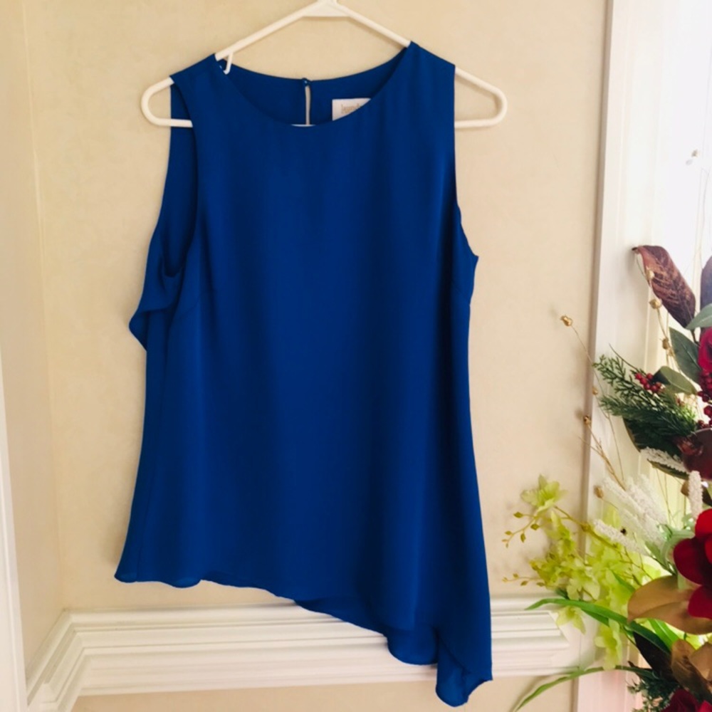 Laundry size 10 blue blouse